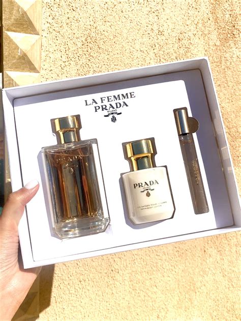 prada la femme gift set|prada beauty perfume gift set.